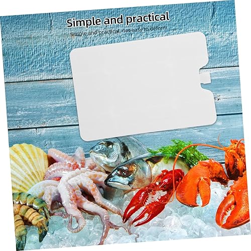 Miniatura 9 de BESPORTBLE Mochila enfriadora de 4 unidades, paquetes de hielo delgados para loncheras, bolsa de hielo delgada, congelador, reutilizable, para uso