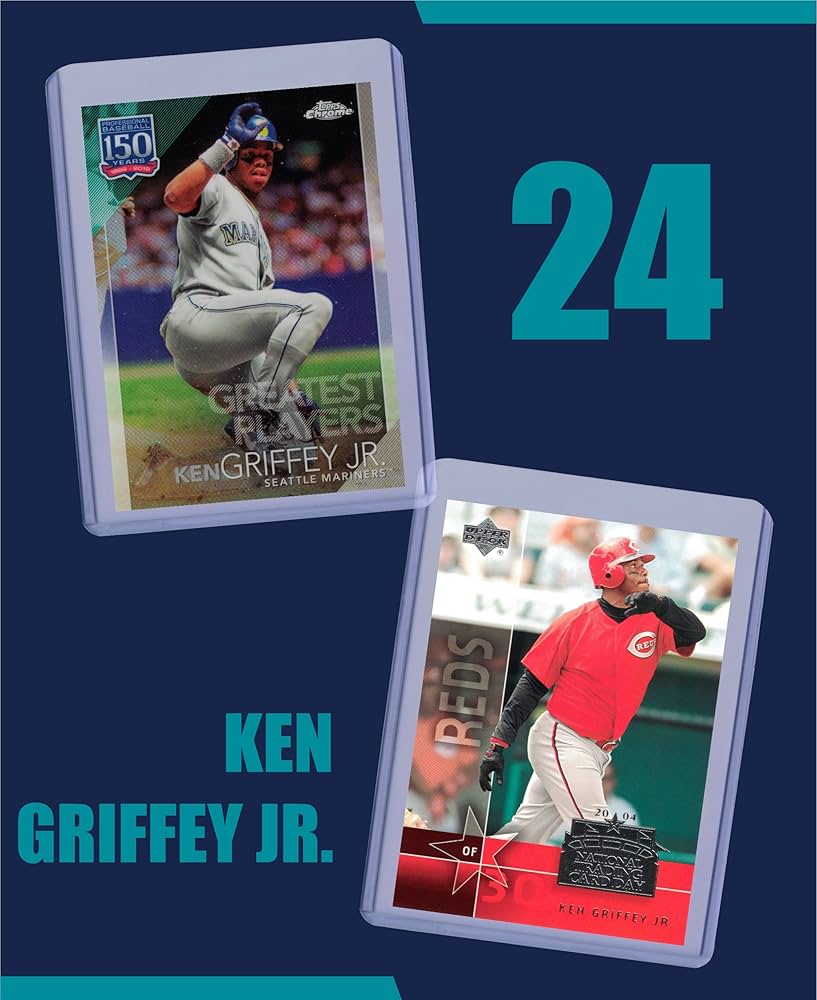 MLB ケン・グリフィーjr 　カード ken griffey ケングリフィーjr 直筆サインカード 世界75枚限定
