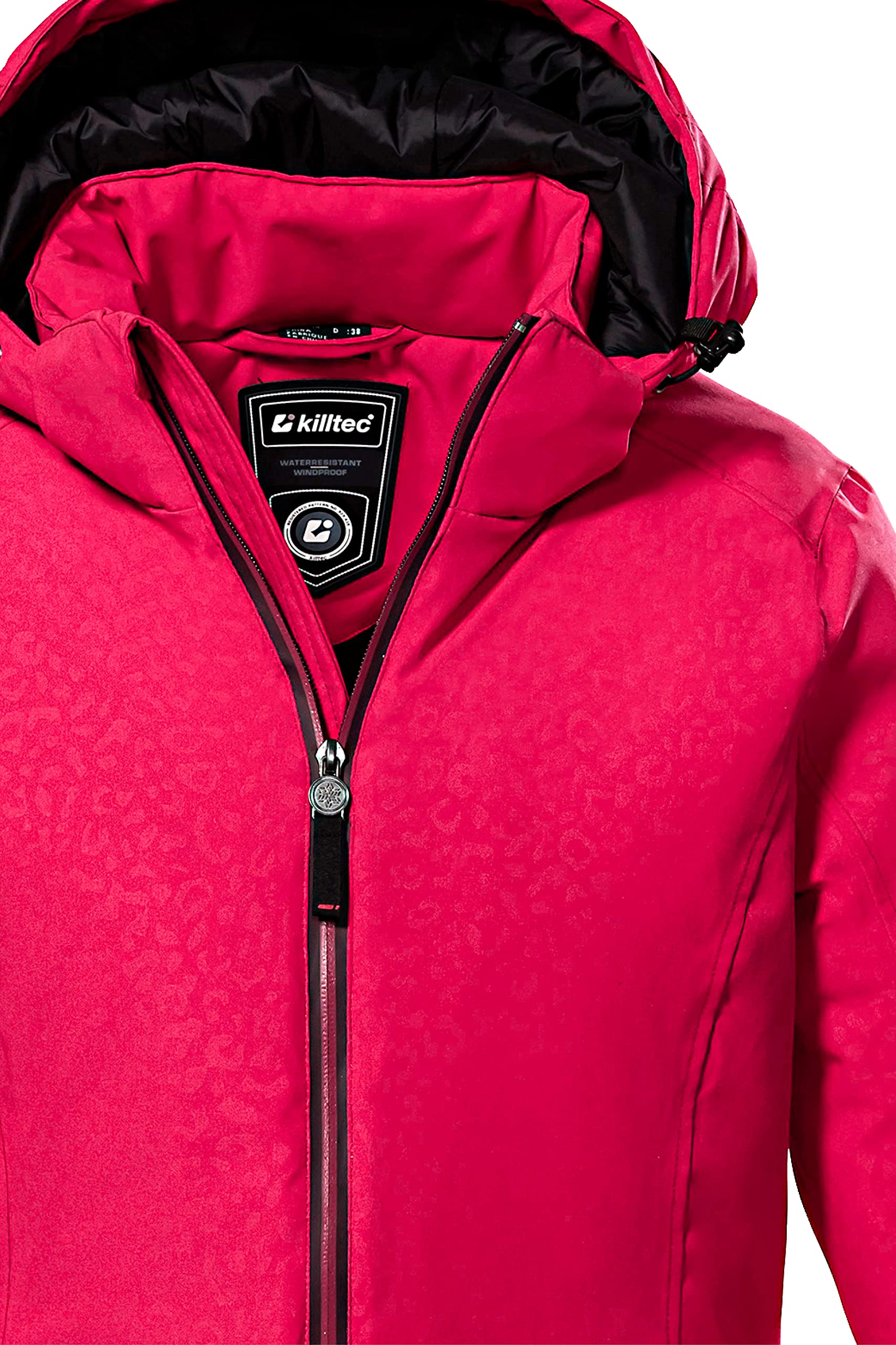 Killtec Damen Ksw 111 Wmn Ski Jckt Skijacke/Funktionsjacke mit abzippbarer Kapuze und Schneefang