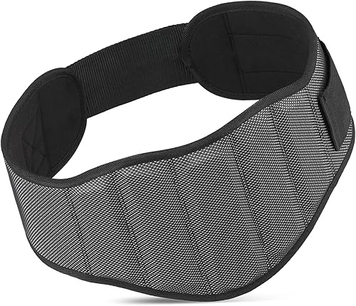 MADOG - Cinturón de levantamiento de pesas, 8 pulgadas, para hombre y mujer, acolchado lumbar y soporte de espalda para sentadillas, entrenamiento
