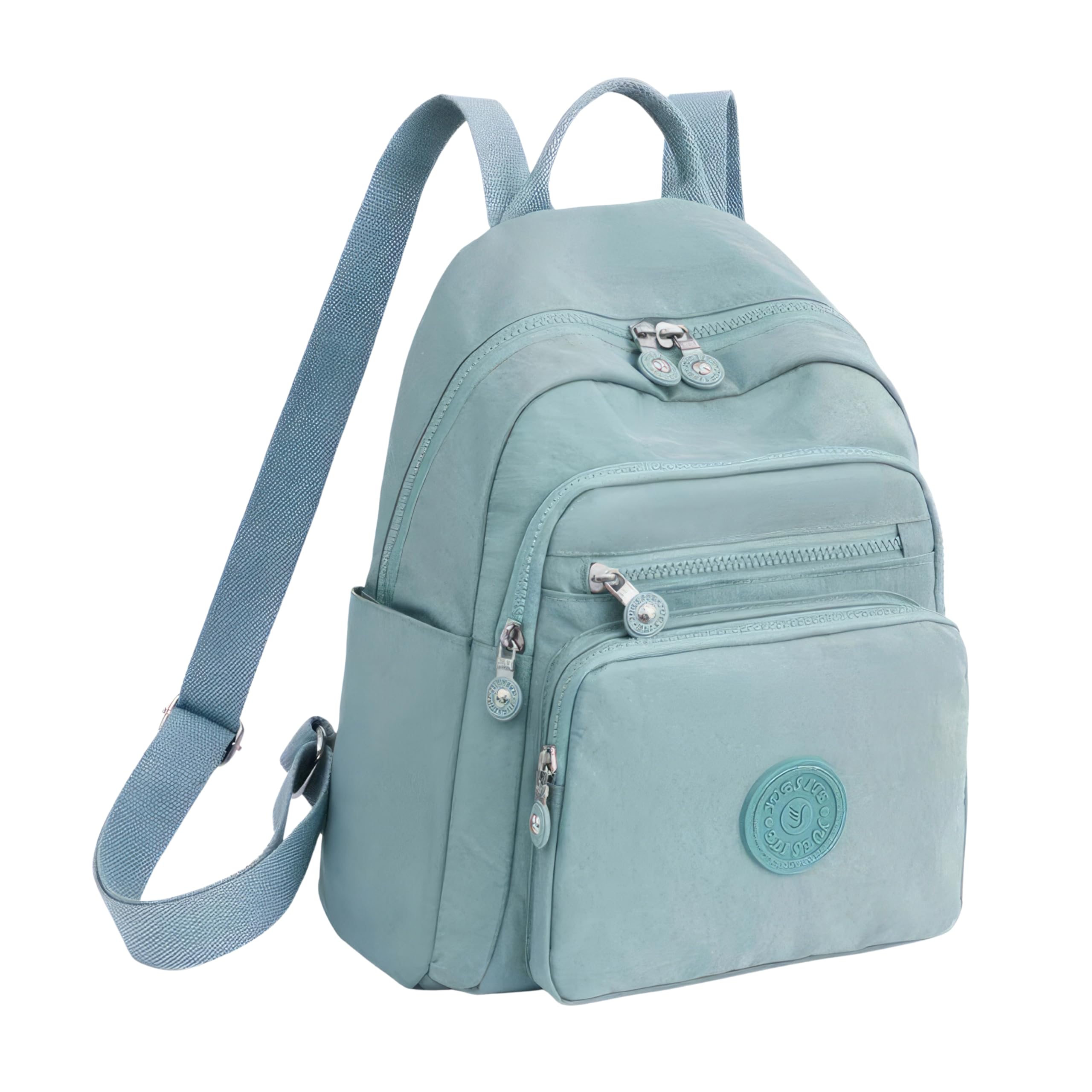 Stylish Lightweight Water Resistant Backpack for Women Girls | Anti-Theft Adjustable Shoulder Strap Bag | Multipocket Daypack for Travel, Shopping, Office, Outdoor, Work