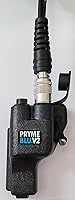 Vista 2 de PRYMEBLU® BT-523-V2 Bluetooth inalámbrico PTT botón y adaptador de auriculares (versión 2) - Compatible con: todas las radios con conectores JEDI