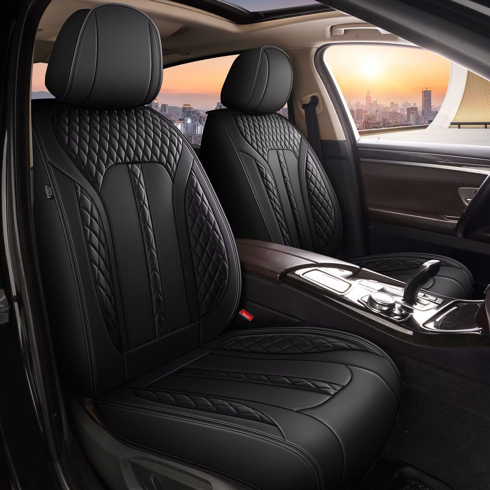 AOMSAZTO Leather Full Set Black for Lexus RX 350