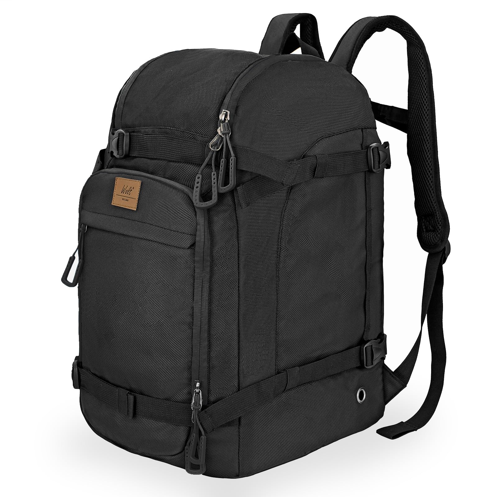 WOLT Ski Boot Bag Backpack 50L Snowboard Boot Bag for Travel for Snow Boots, Ski Helmet, Gloves, Goggles, Skiing Gear