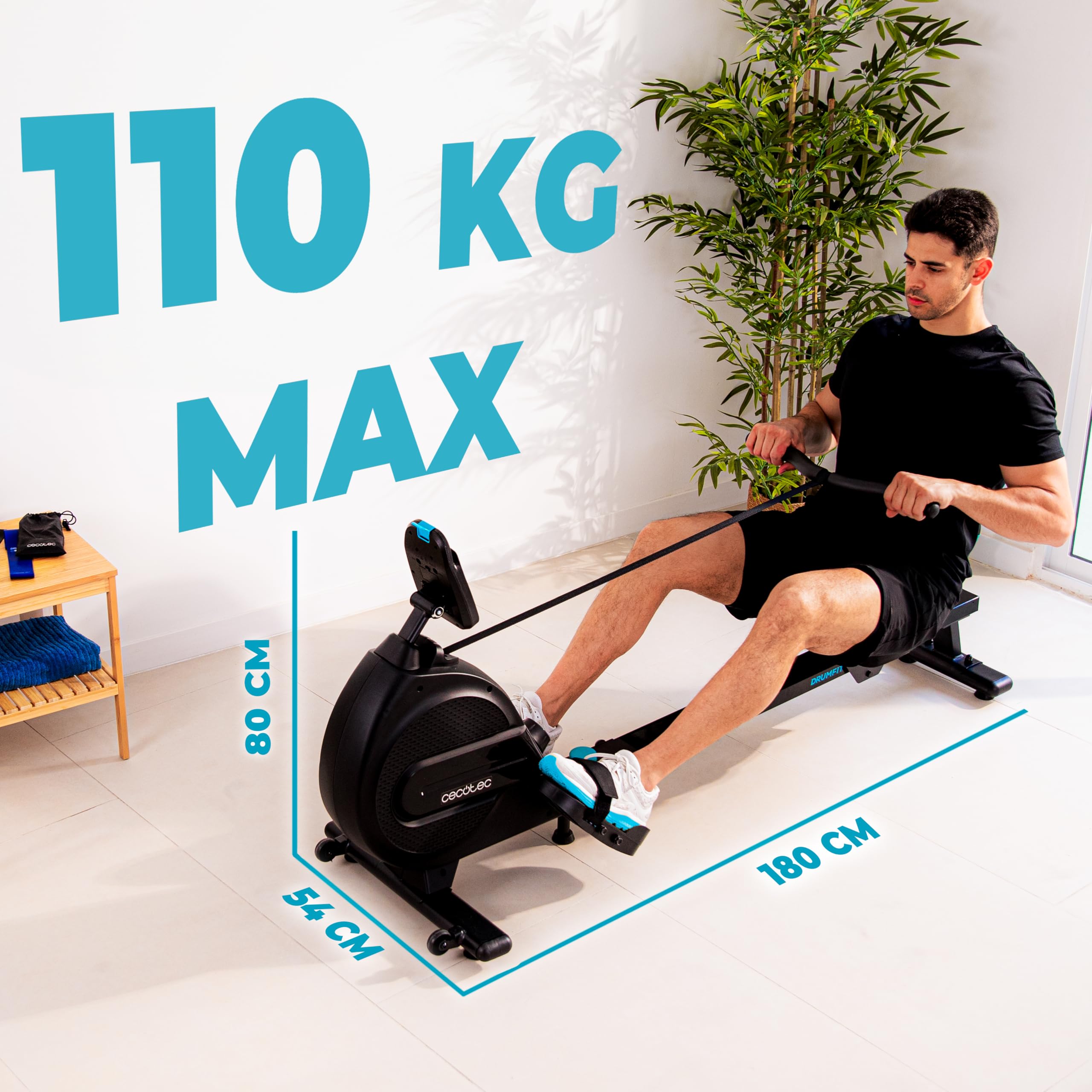 Cecotec Vélo d'Intérieur DrumFit Indoor