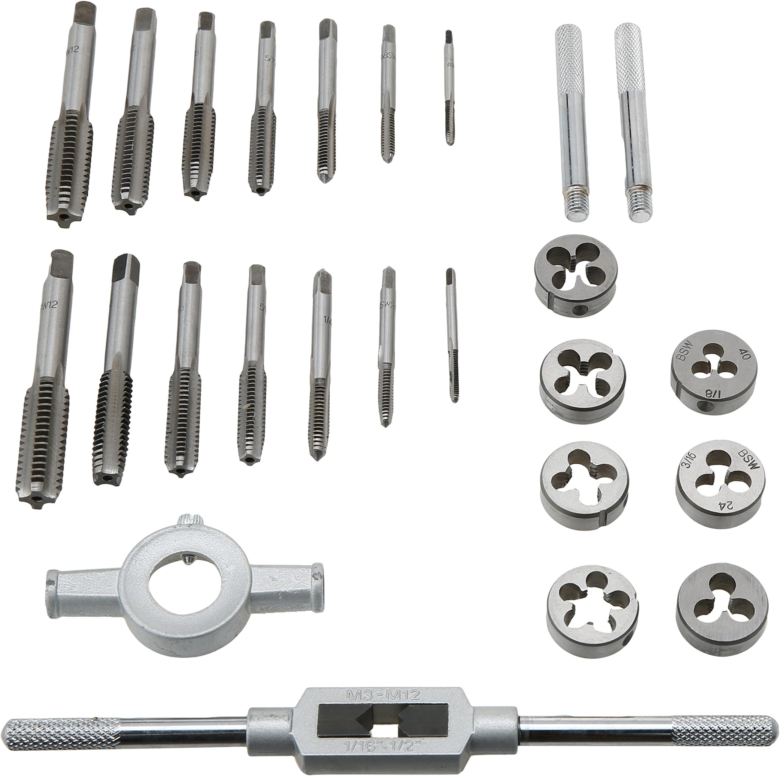 Toolzone 23Pc BSW Whitworth Tap and Die Set Amazon.co.uk DIY & Tools