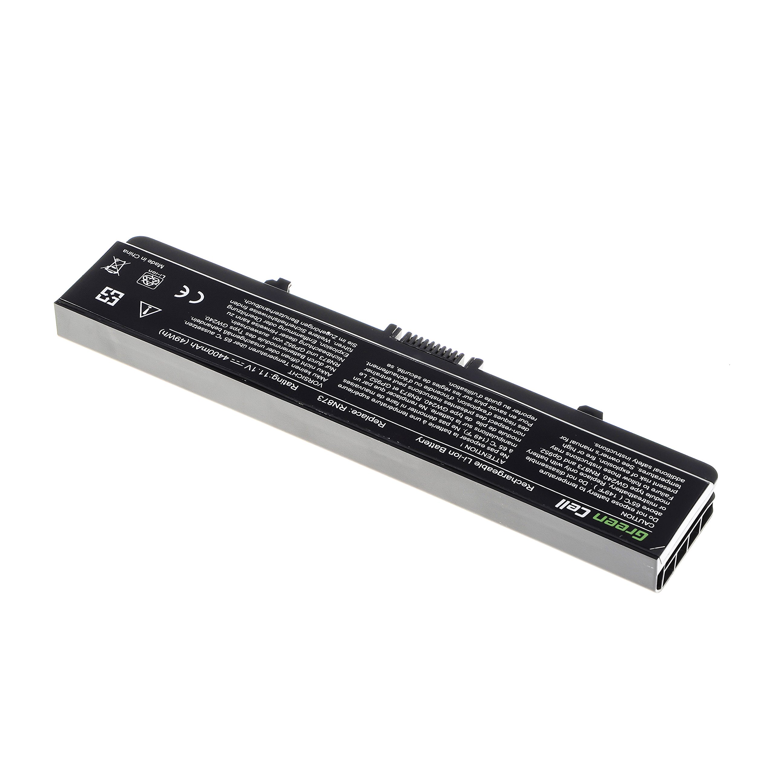 Green Cell® Standard Serie GW240 Batteria per Portatile Dell Inspiron 1525 1526 1545 1546 (6 Pile 4400mAh 11.1V Nero)