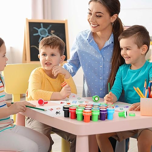 Miniatura 6 de 28 sellos de bolas surtidas para niños, sellos autoentintados para fútbol, baloncesto, rugby, golf, regalos de fiesta, bolsas de golosinas,