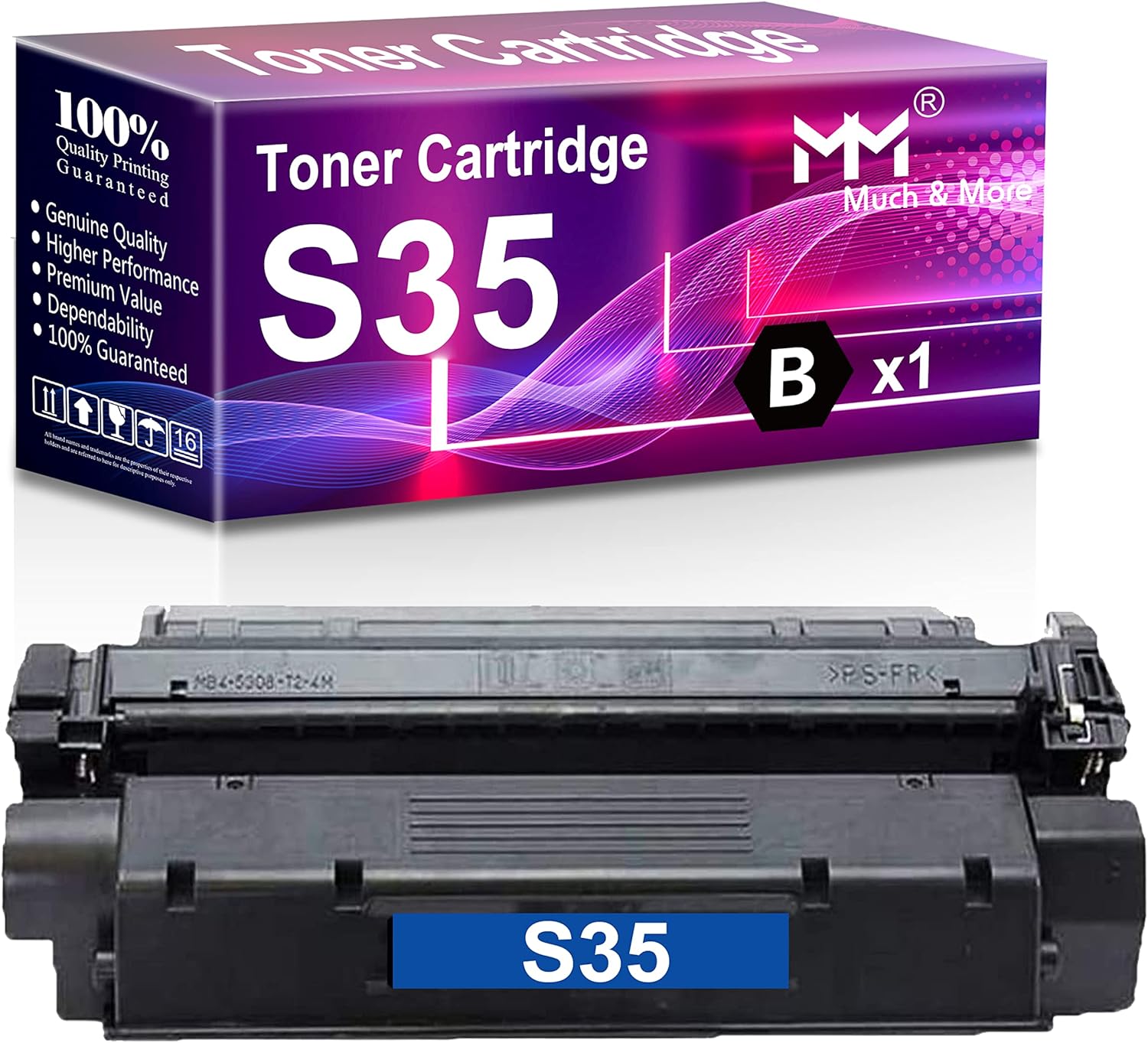 MM MUCH & MORE Compatible S35 S35 7833a001aa Toner Cartridges Replacement for Canon