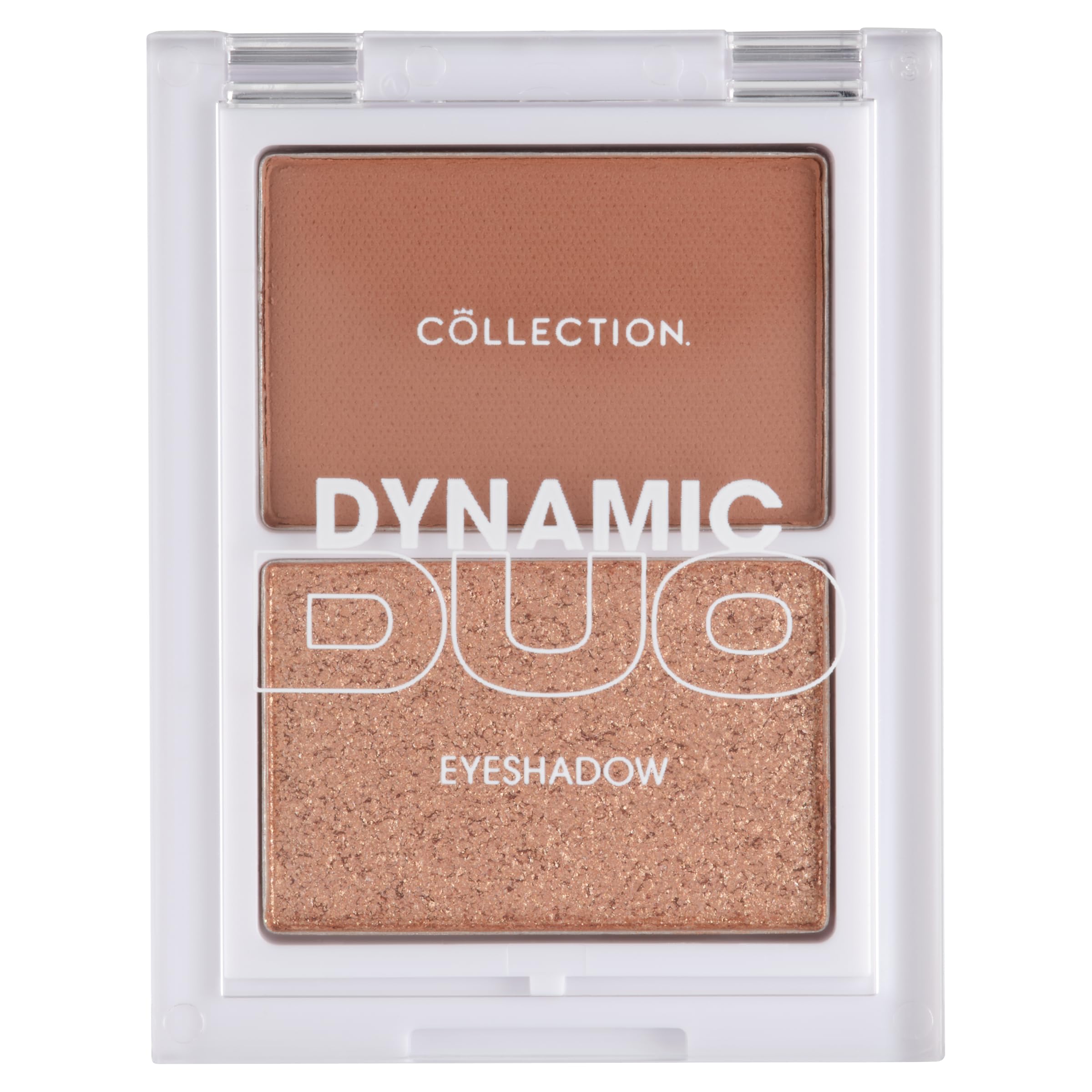 Collection Cosmetics Dynamic Duo Eyeshadow, Eye Makeup, Cream-to-Shadow Formula, 2.8g, Golden Horizon