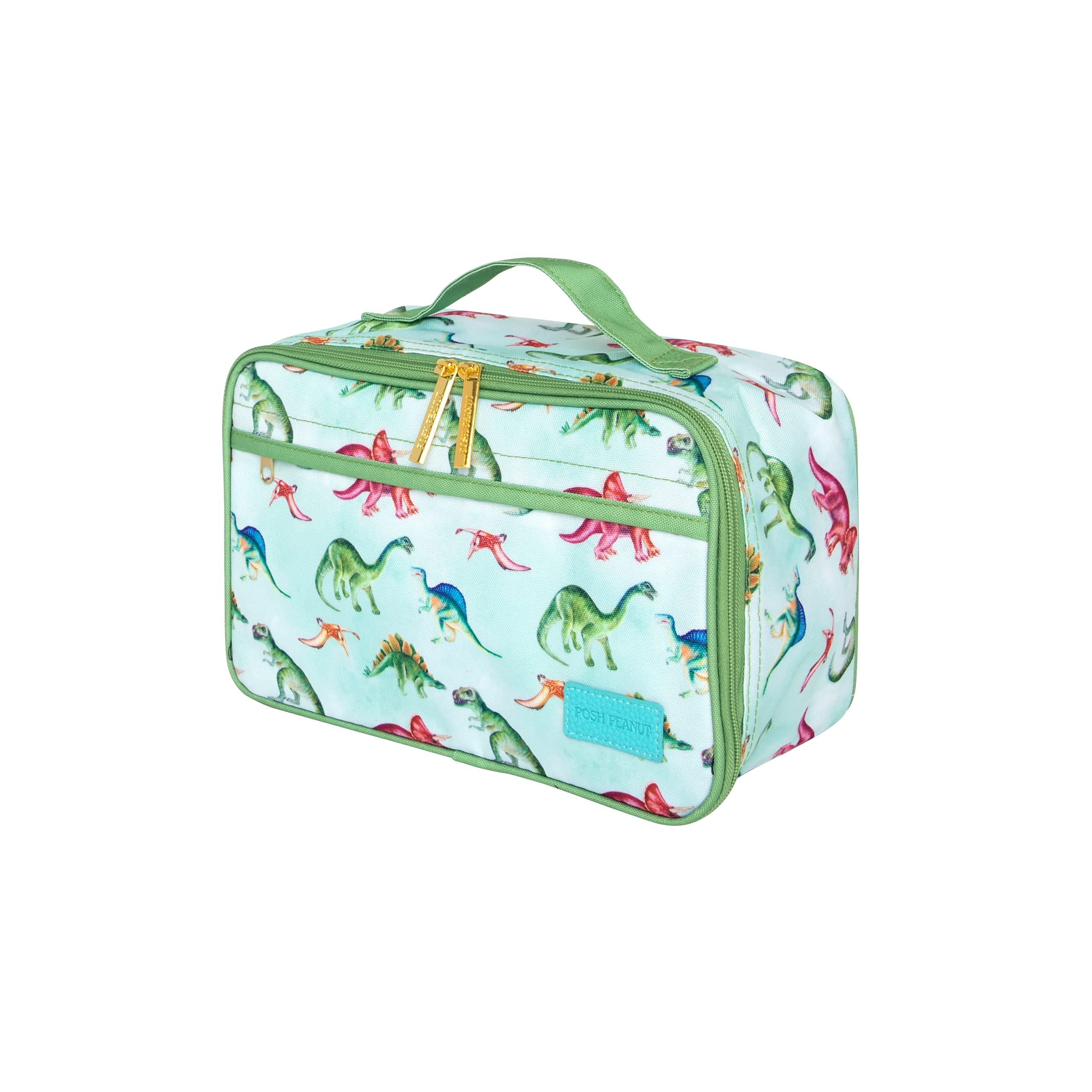 Amazon.com: Posh Peanut Lunch Bag for Girls - Water Resistant and Insulated  Lunchbag with Extra Storage and Name Tag Holder (Buddy): Home & Kitchen