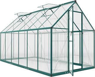 Outsunny 11 x 6 ft Polycarbonate Greenhouse