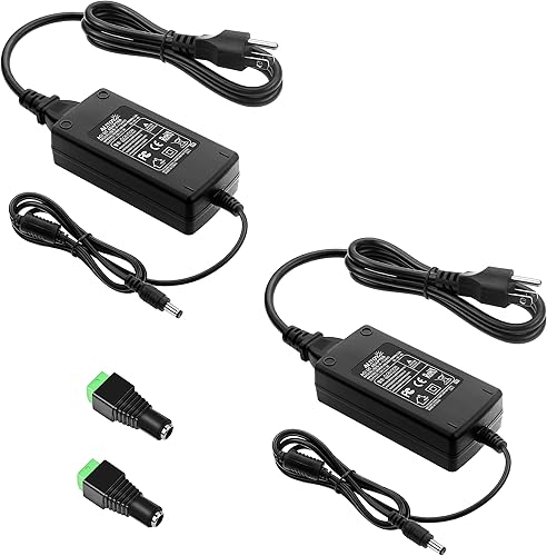 Miniatura 1 de ALITOVE Fuente de alimentación de 12 V, 5 A, 12 voltios, CC, 60 W, adaptador de corriente de 100  240 V CA a CC 12 V, convertidor de 5 amperios 4A