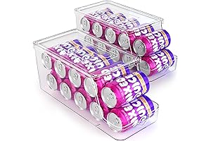 7.5 oz Mini Soda Can Organizer for Refrigerator