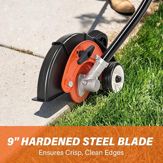 9-Inch Cutting Blade Lawn Edger Universal Attachment