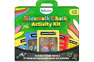 Skillmatics Sidewalk Chalk Kit: Unleash Creative Fun for Kids
