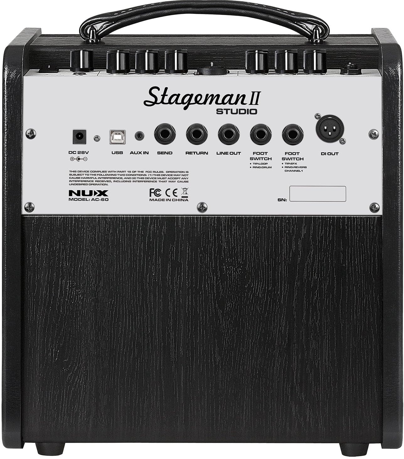 NU-X | Stageman II AC-60 Akustikverstärker