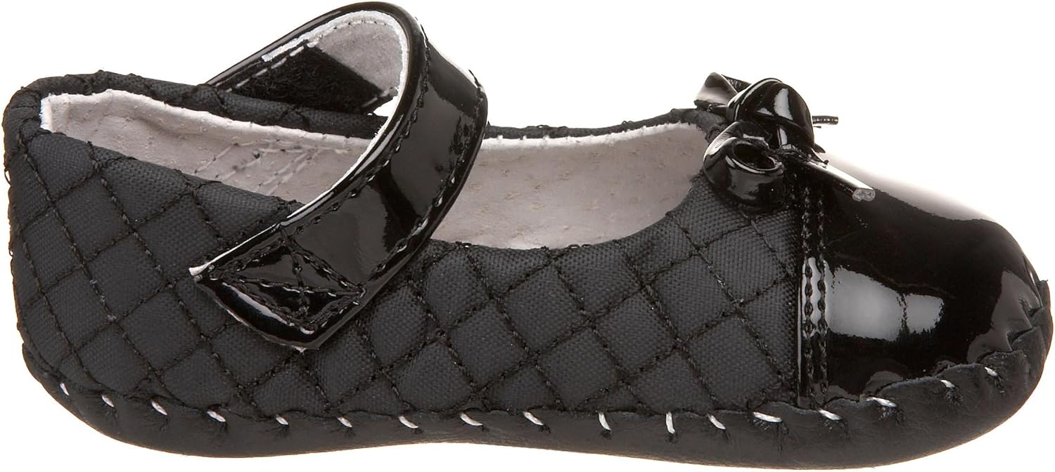 新色入荷／[オリジナルズ] ファーストシューズ [ペディペド] pediped Naomi ナオミ ファーストベビーシューズ ブラックエナメル 靴下のような履き心地