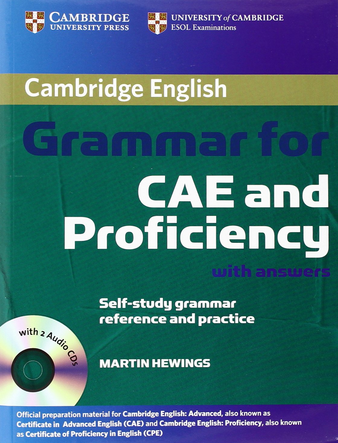 Buy Cambridge Grammar for CAE and Proficiency Student Book with Answers and Audio CDs (2) — BookShops.in