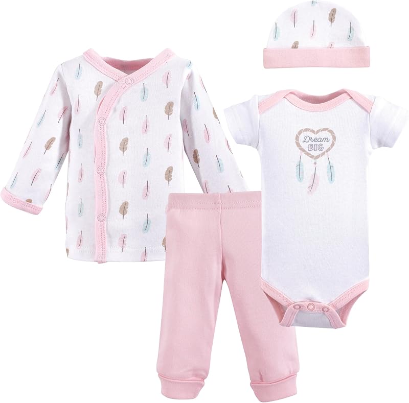 baby-girls Cotton Preemie Layette Set