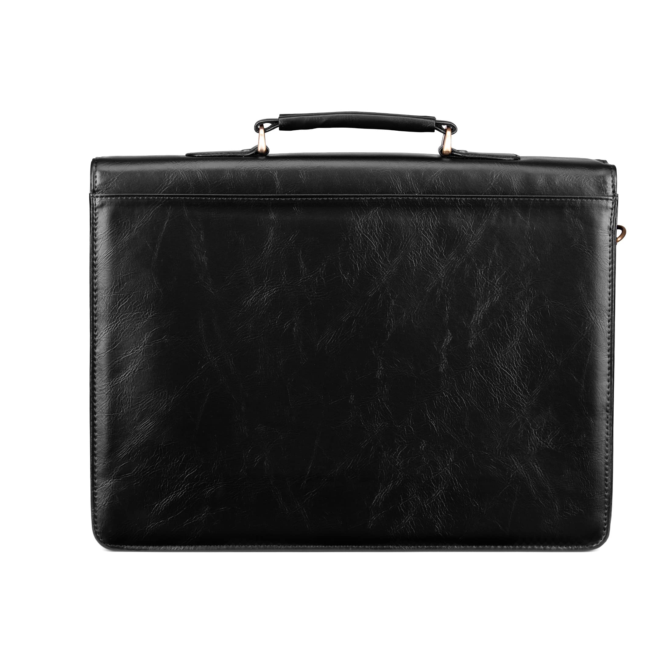Sacoche Porte-Documents en bandoulière - pour Ordinateur Portable - Style Business - PU Imitation Cuir