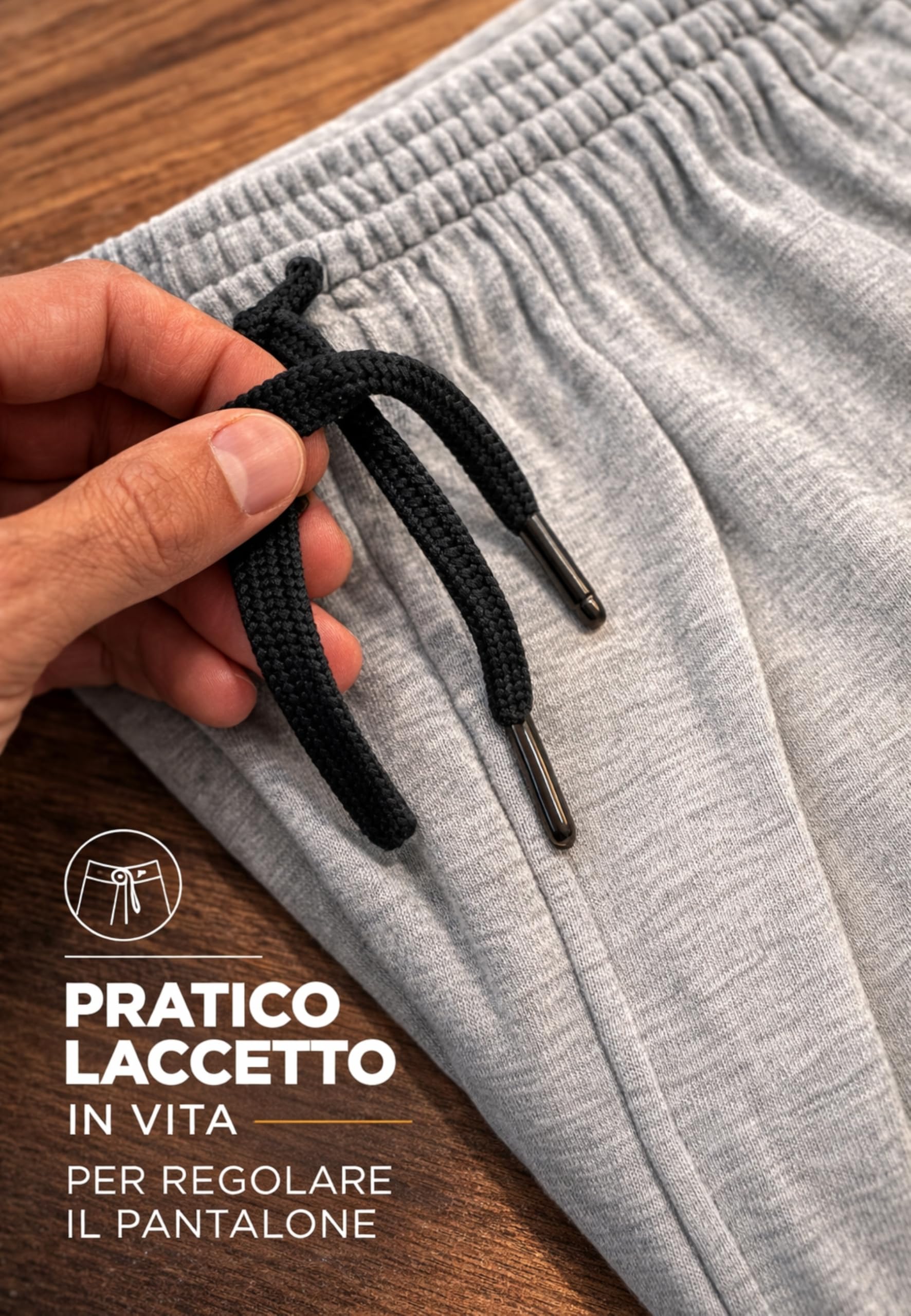 Intimitaly IRGE BE ACTIVE Męski dres sportowy, koszulka z bawełny, spodnie francuskie Terry, Regular Fit, na siłownię i czas wolny