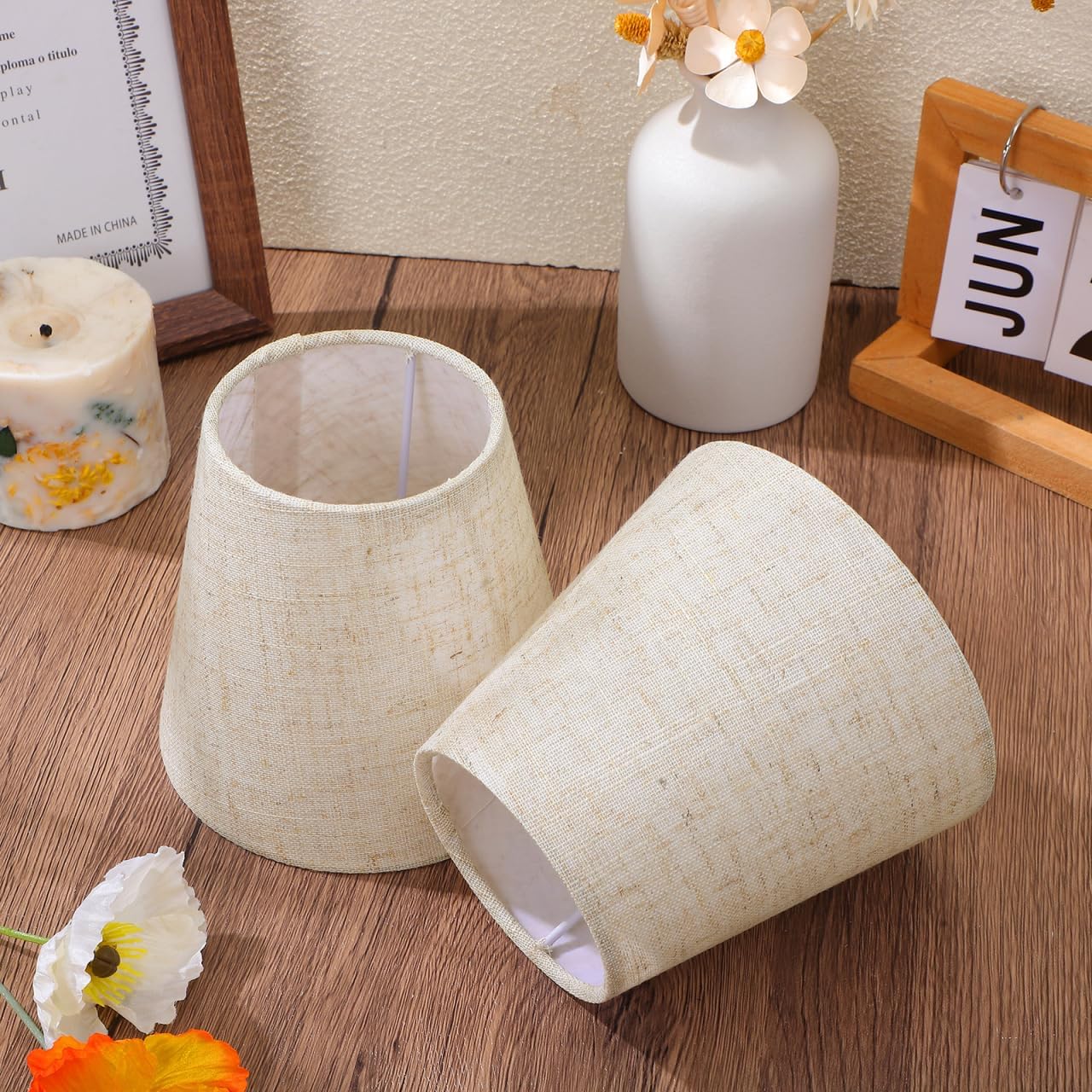 Fabric Lampshade 2pcs Cloth Lamp Shades Cloth Light Cover Cover Replacement Light s for Fixtures Floor