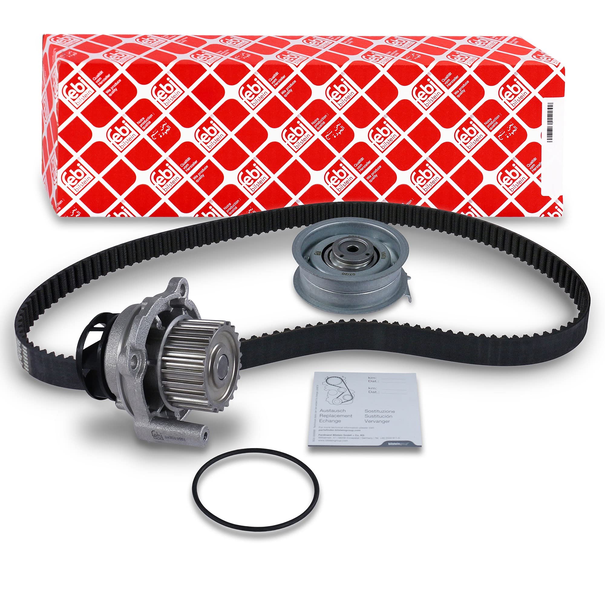 febi bilstein 32814 Zahnriemensatz mit Wasserpumpe, 1 Stück