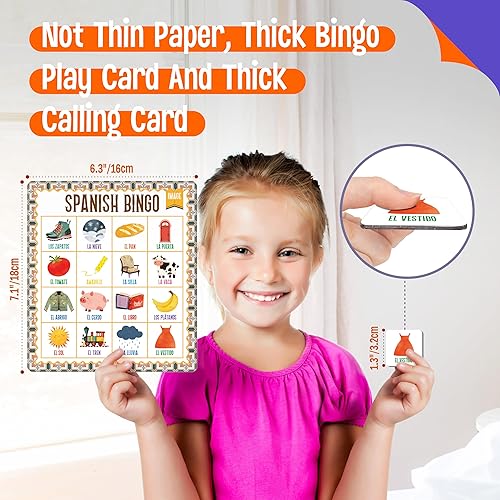 Miniatura 10 de Juego de bingo de palabras a la vista, 120 palabras de vista para aprender a rojo, nivel 1 y nivel 2, listas de palabras de muñecas y fritos para