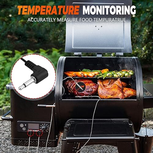 Miniatura 10 de Panel de control para piezas de parrilla de pellets Pit Boss Serie 4 fumadores verticales Controlador de termostato digital Reemplazo de la placa