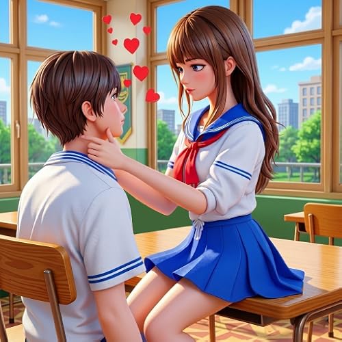 Virtual Love Story Anime Girls Games - Sakura High School Simulator 3D