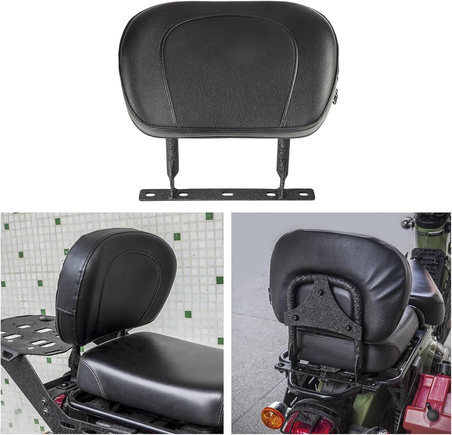 テールボックス パッセンジャーバックレスト クロスカブ110 Cc110 全年式 オートバイ後部座席フレーム バックレストクッション