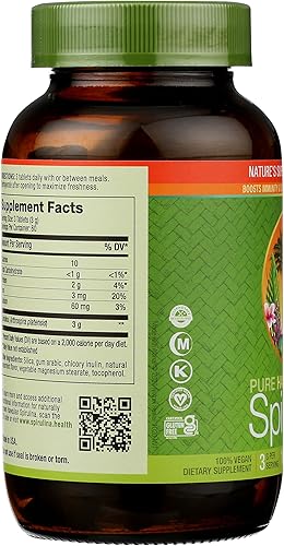 Miniatura 4 de Pólvora pura de espirulina hawaiana., S1595321N, tabletas 1000mg, 1