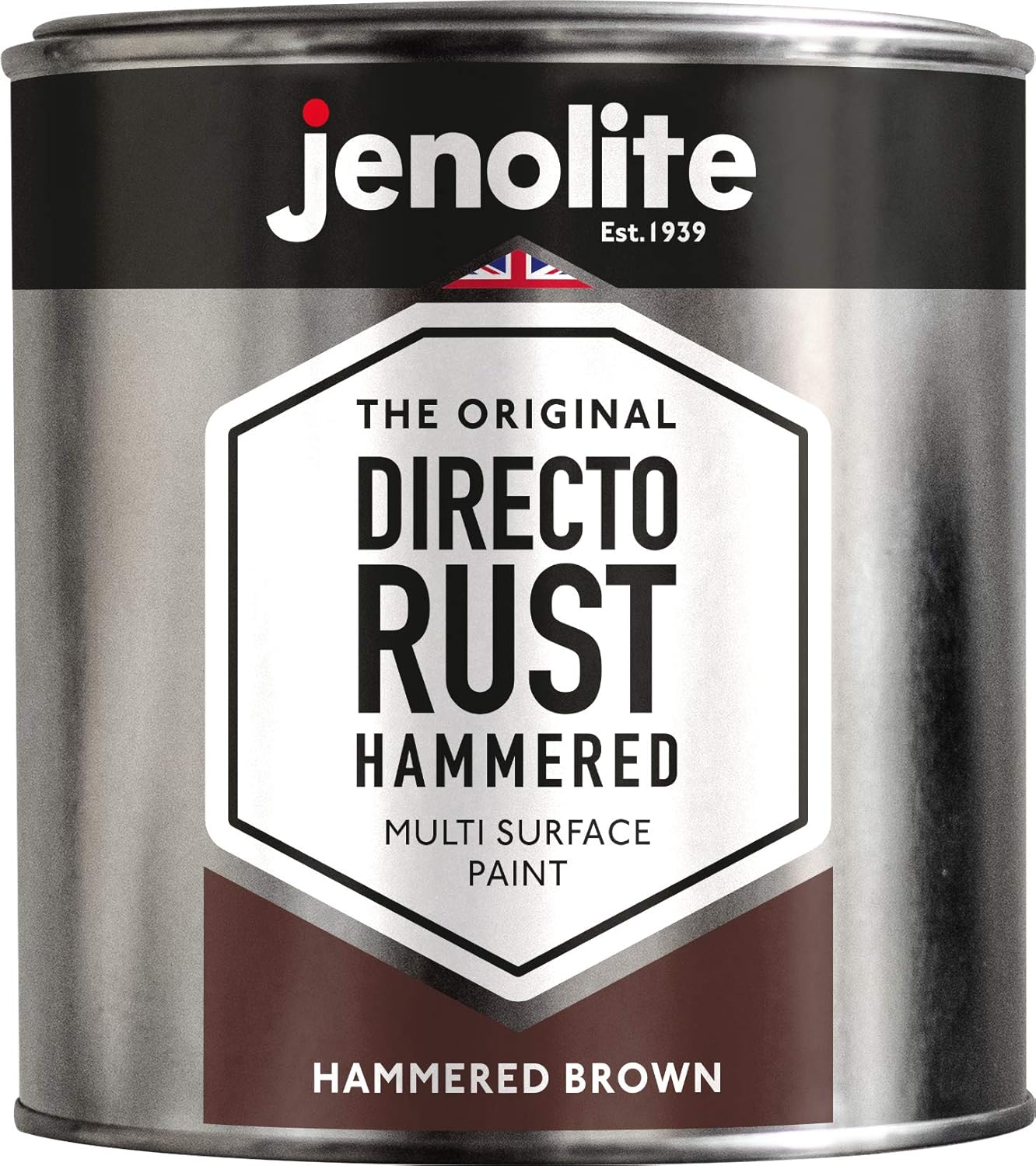 JENOLITE Directorust Hammered Brown Multi Surface Paint 1 Litre