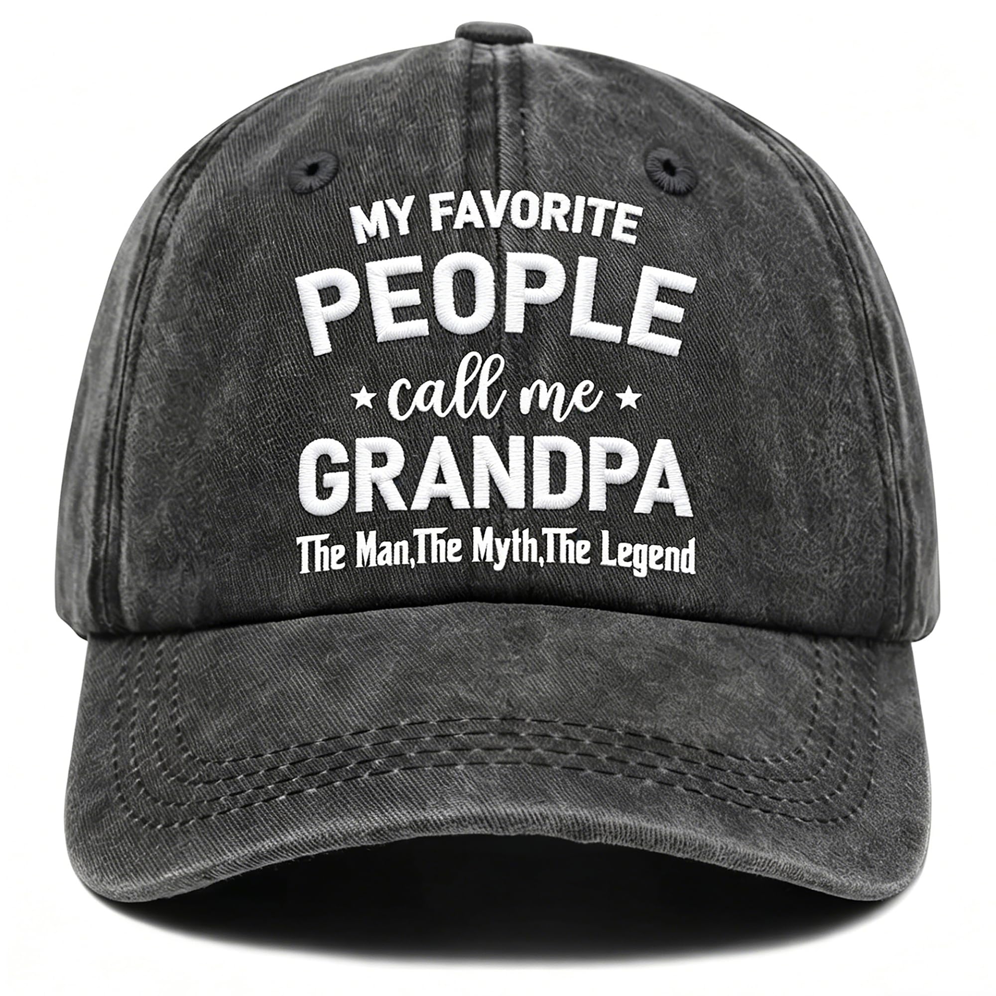 Embroidered Hat for Men - Gifts for Family Members and Friends