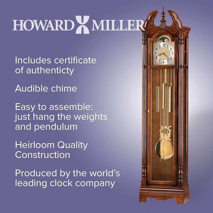 HOWARD MILLER 木製掛時計 Urban Mantel II – Howard Miller