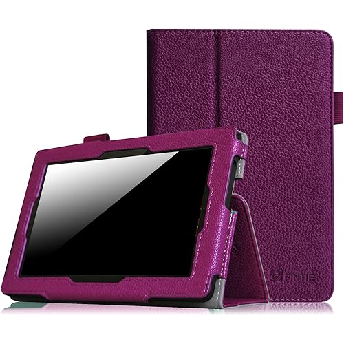 Fintie Folio Case for Kindle Fire HD 7" (2013 Old Model) - Slim Fit Folio Case with Auto Sleep/Wake Feature (Will only fit Amazon Kindle Fire HD 7, Previous Generation - 3rd), Purple