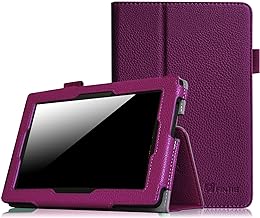 Fintie Folio Case for Kindle Fire HD 7" (2013 Old Model) - Slim Fit Folio Case with Auto Sleep/Wake Feature (Will only fit Amazon Kindle Fire HD 7, Previous Generation - 3rd), Purple