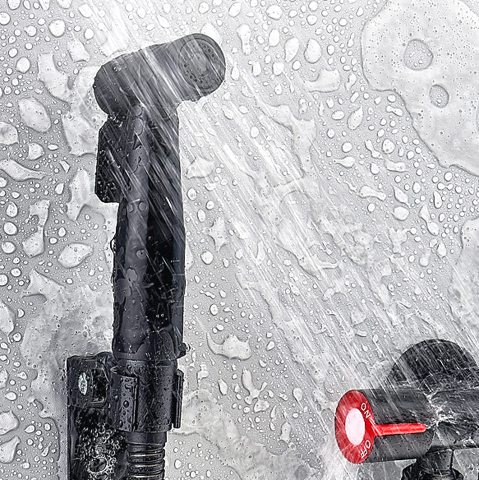 Bateria prysznicowa bidet toaleta bidet spray czarny stal nierdzewna ręczny spryskiwacz bidet głowica toaleta głowica prysznicowa opryskiwacz ze stali nierdzewnej czarny do czyszczenia ręczników