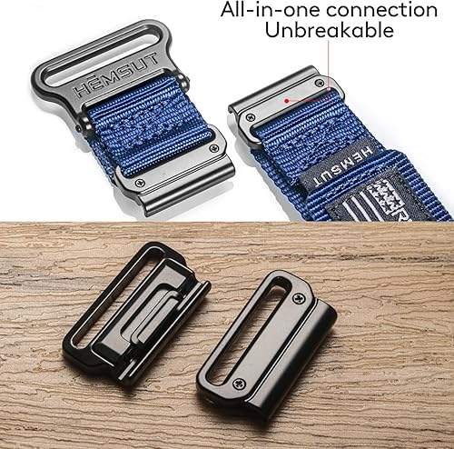 Miniatura 2 de Compatible con la correa de reloj Garmin, correa deportiva de nailon súper resistente con diseño de bucle tejido, para