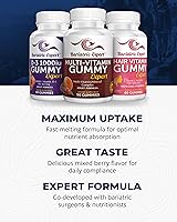 Vista 3 de Multivitamínico bariátrico, paquete de 3 gomitas multivitamínicas, 90 masticables - Gomitas D3 90 masticables - Gomitas de vitaminas