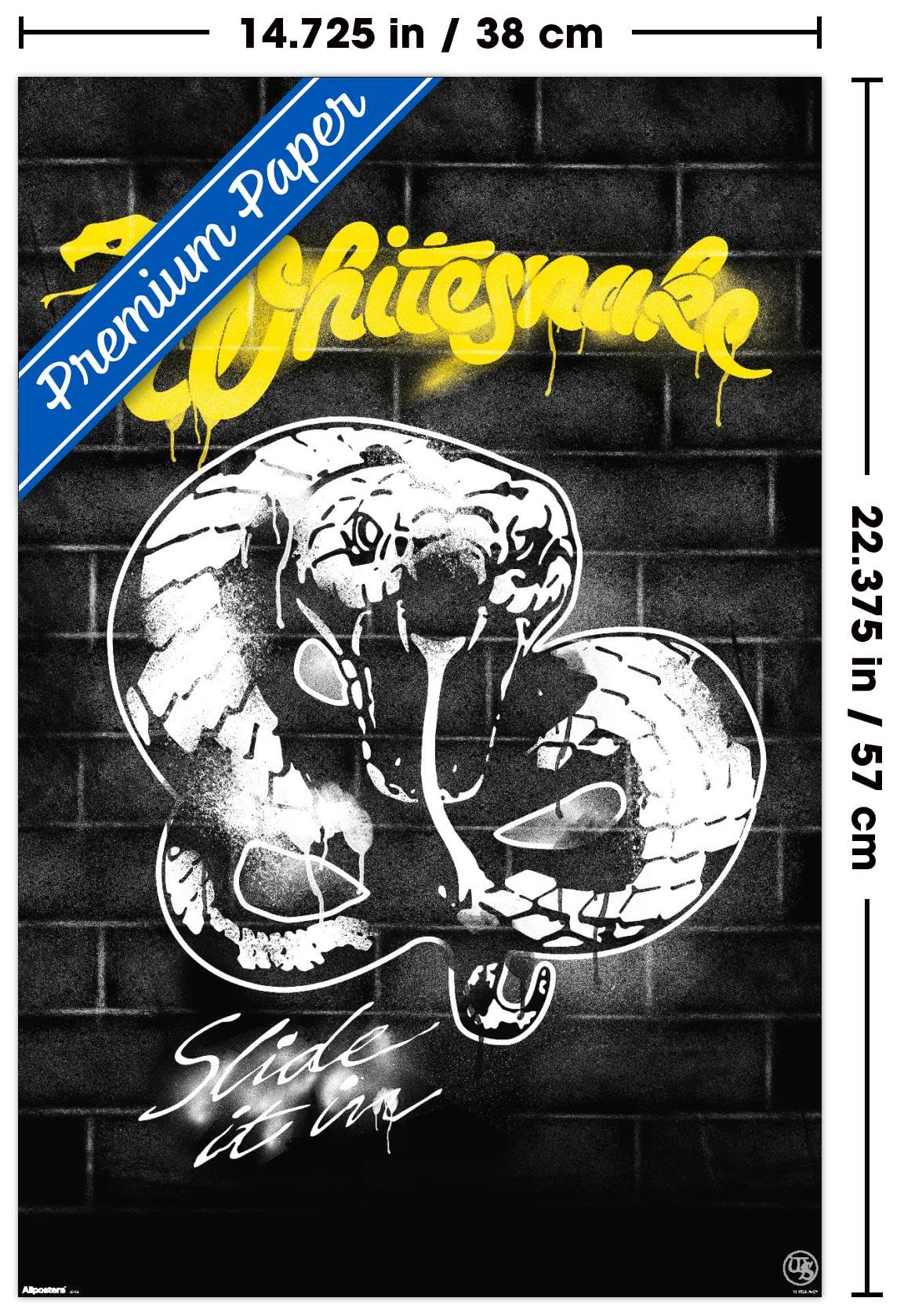 Amazon.com: Trends International Whitesnake - Graffiti Wall Poster