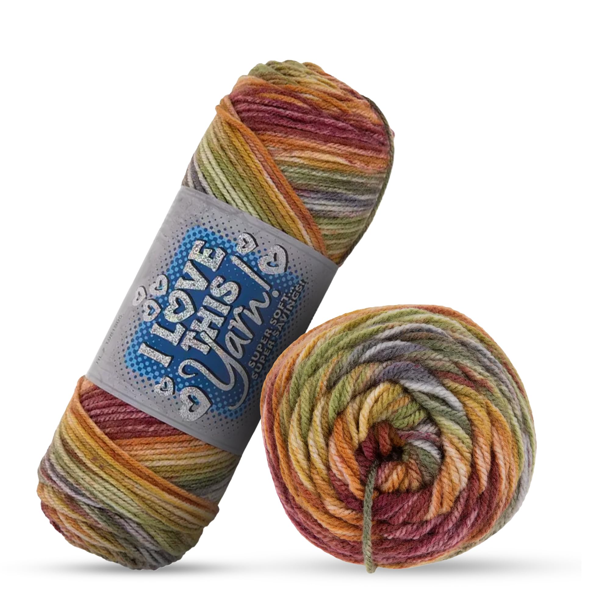 Amazon.com: I Love This Yarn Medium – Soft Skein – 252 Yards of