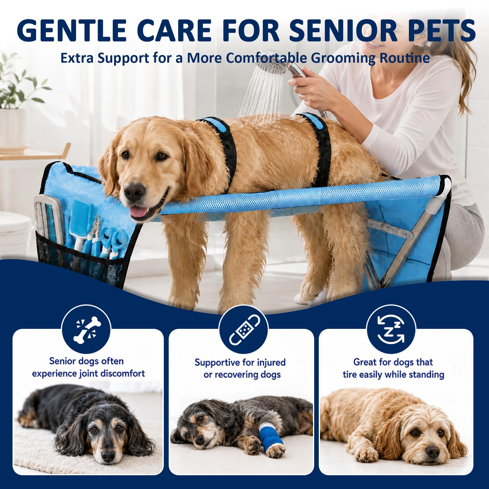 Pet Grooming Hammock for Small Dogs -7 Pet Grooming Hammock for Small Dogs -7