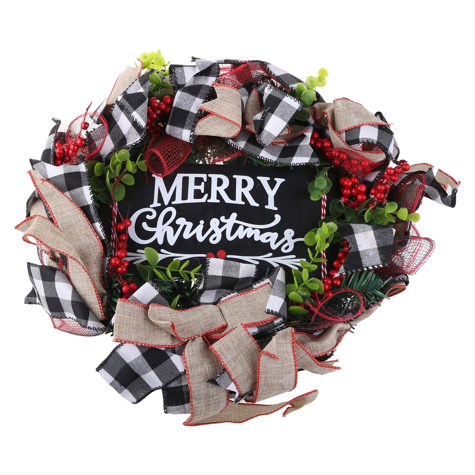 Guirlande à suspendre pour décoration murale de fête et accueil chaleureux de Noël