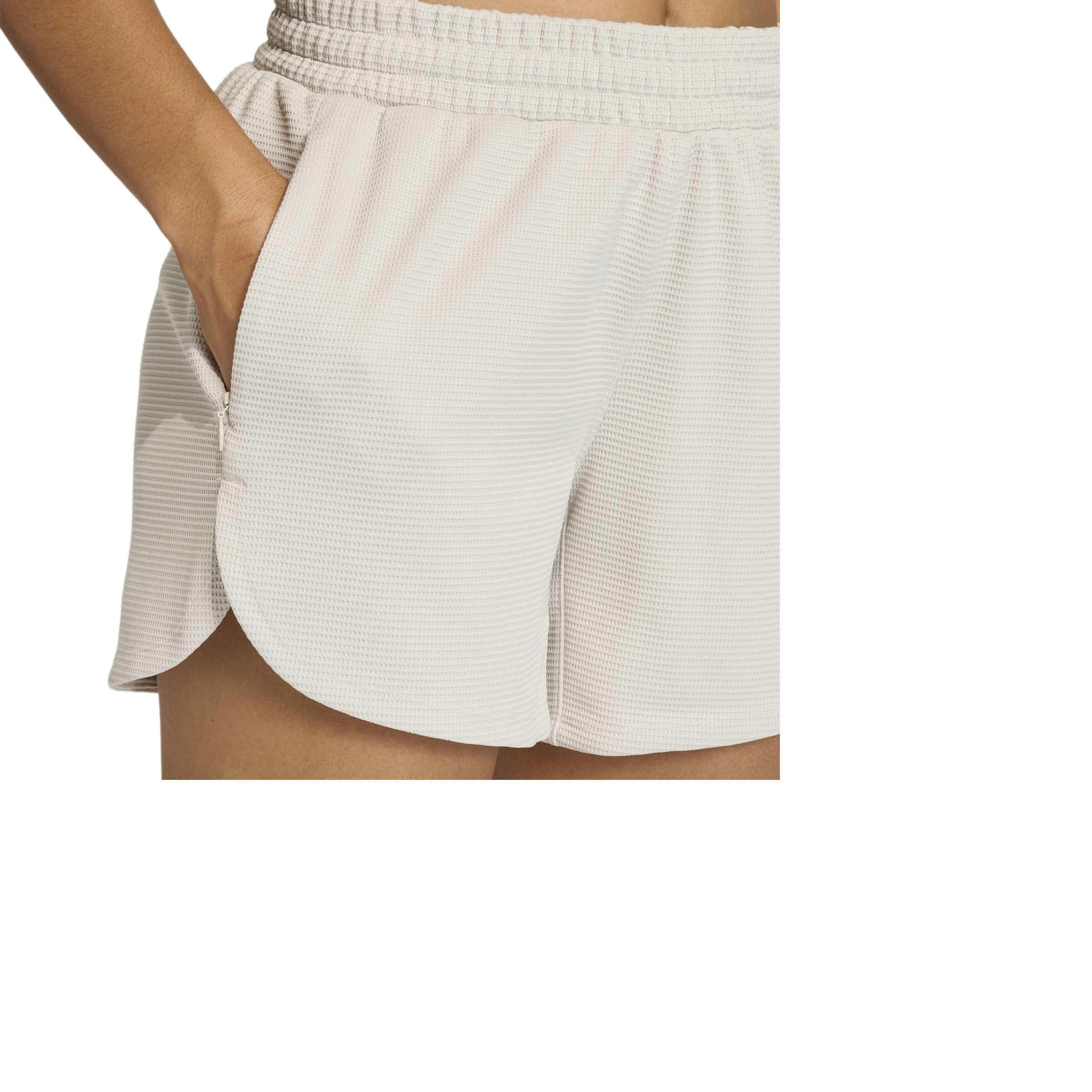 adidas Pacer Workout Waffle Shorts - Shorty Kobiety