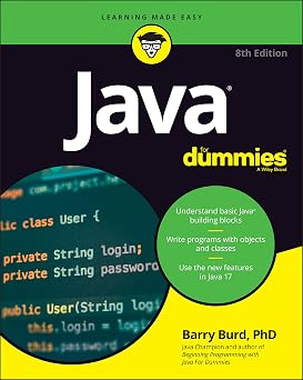 Java For Dummies For Dummies Computer/Tech