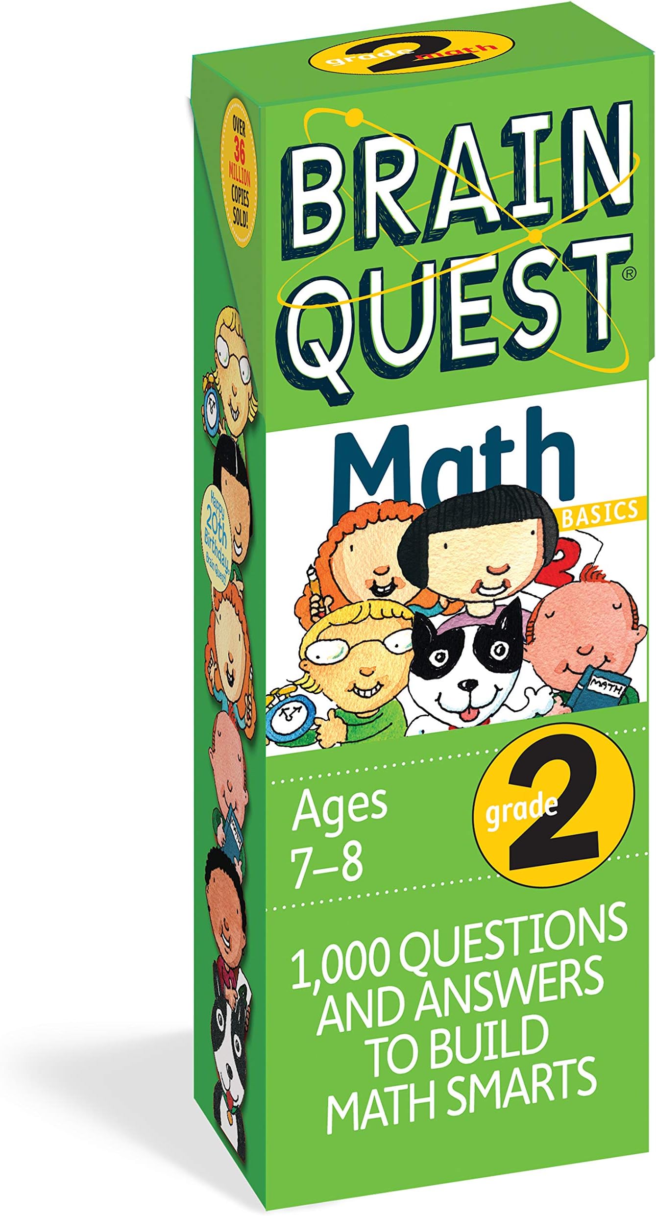 Brain Quest 2nd Grade Math Q&A Cards: 1000 Questions and Answers to Challenge the Mind. Curriculum-based! Teacher-approved! (Brain Quest Smart Cards) Cards – May 10, 2006