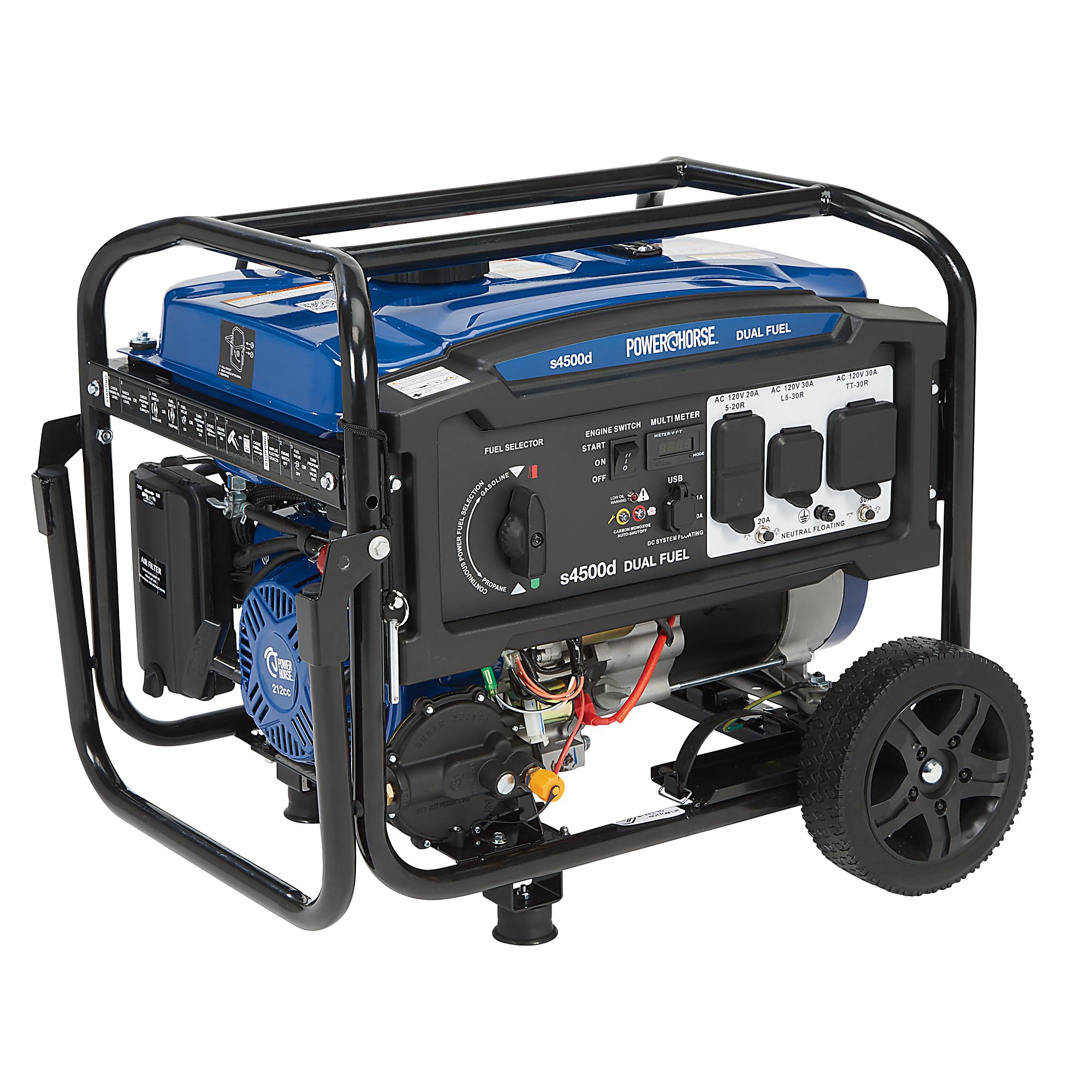 Powerhorse 4500 Watt Portable Dual Fuel Generator