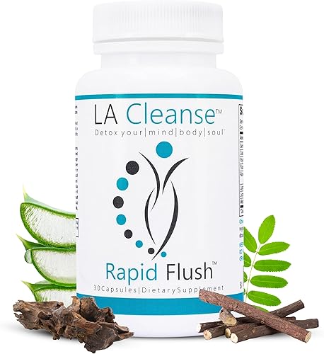 LA Cleanse - Limpieza y desintoxicación durante 15 días - Suplementos digestivos de descarga rápida para una limpieza óptima del intestino y la